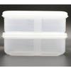 Made in Japan [Tightly Sealable Containers!] Firmly Pack N Storage Containers for Prepared Food, Freezer Storage, Microwave Safe, 14.2 x 7.9 x 4.6 cm,