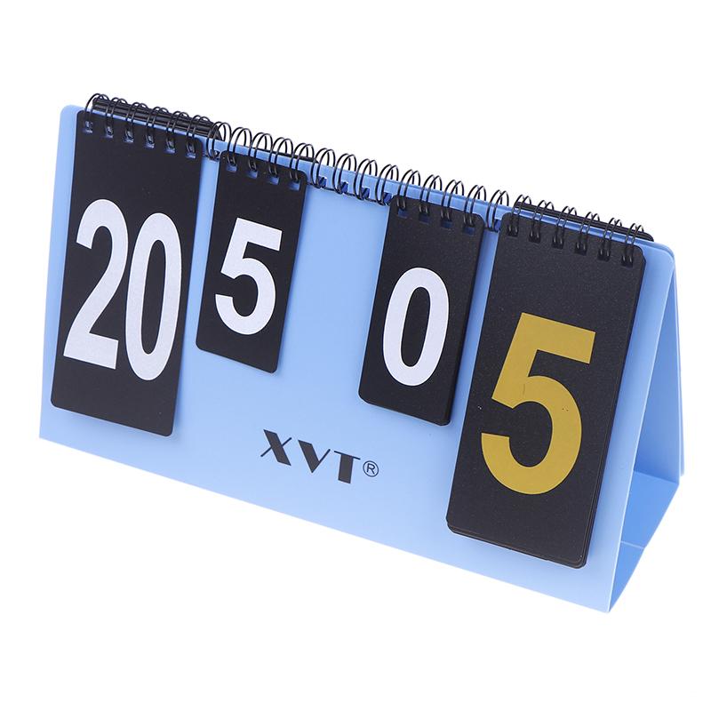 Xvt Vodotesná Pevná Plastová Stolnotenisová Tabuľka Skóre Ukazovateľ Skóre Prenosná Stolová Sklopná Tabuľka na Zaznamenávanie Skóre