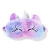 Maschera per Dormire Peluche Arcobaleno Unicorno - Carina, Blocca Luce Disponibile