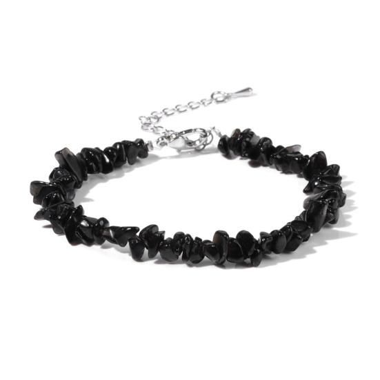 Women Bracelet Irregular Beads Decor Adjustable Length Non-fading Bracelet Wrist Jewelry Versatile