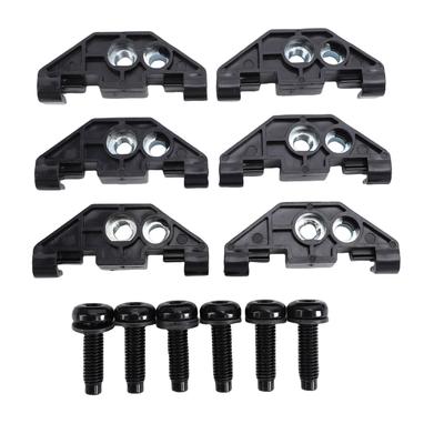 Hard Top Hold Down Retainer Nut 55397093AC Hardtop Mounting Bolt and Retainer Nut Handware Kit Replacement for Jeep