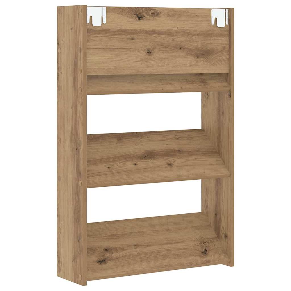 Shoe Cabinet Artisan Oak 60 x 18 x 90 cm Particleboard