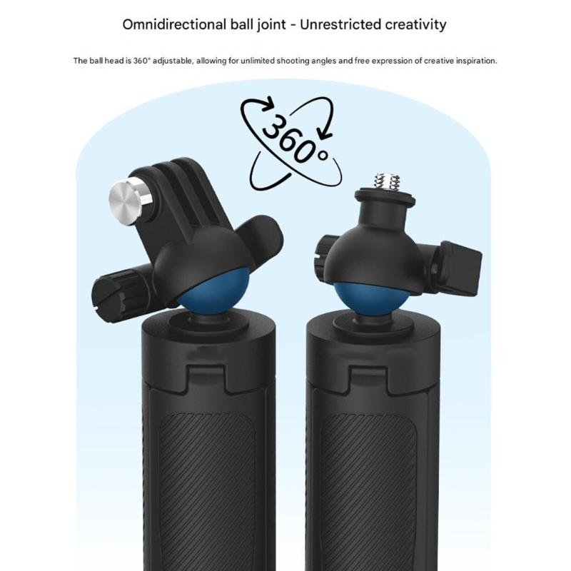 Portable Action Camera Extension Poles Tripod Stand For Sports Camera Stable Base And Flexible Viewing Positions