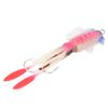 Soft Luminous Fishing Bait UV Octopus Squid Lure Fishing Tackle Accessory4#