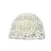 Women's Handmade Crochet Mohair Flower Beanie Hat