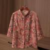 Elderly Women's Loose Fit Casual Autumn Shirt