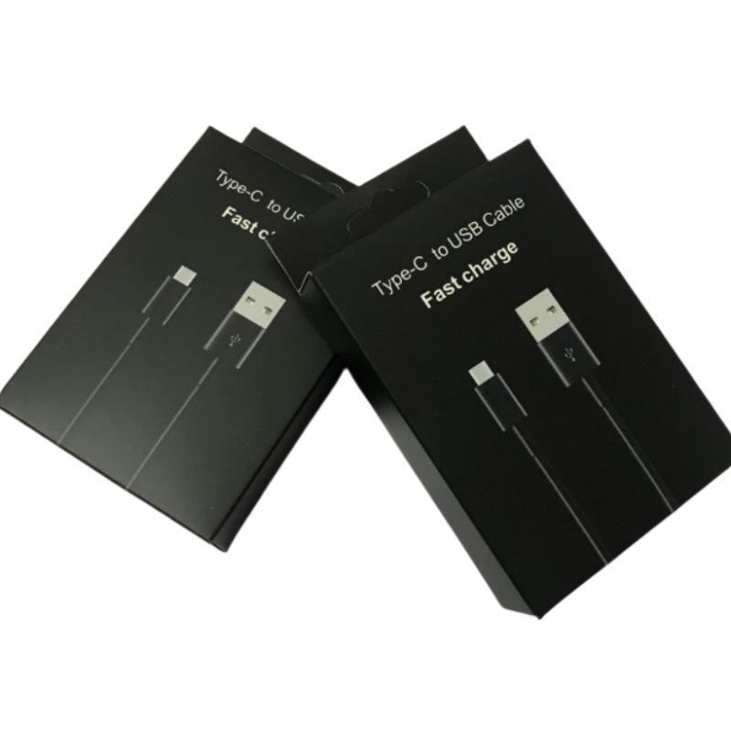 

«Кабель для быстрой зарядки Type-C, 1 м, 2 А, чистая медь, экологичный, для Huawei» Packaging чёрный