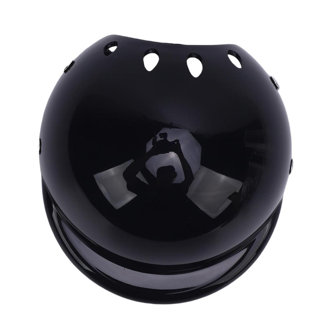 Haustierhelm Cool Kleine Hunde Motorradhelm Katze Sicherheitshut mit Verstellbarem Riemen für Outdoor-Aktivitäten S