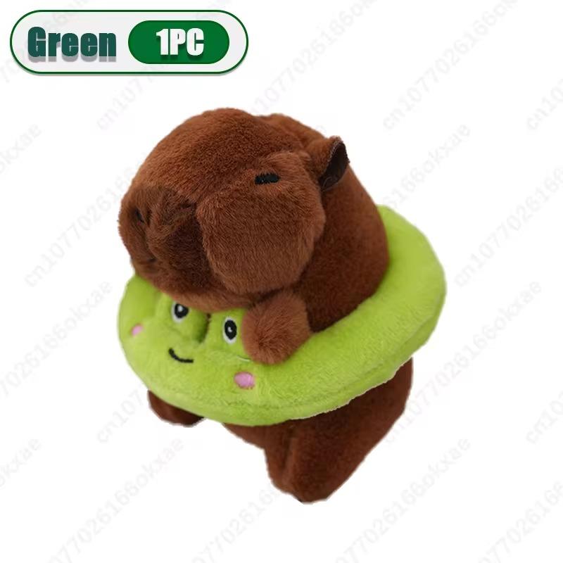 

1-20 шт. плюшевая игрушка-брелок Kapybara, летний аромат, водный дельфин, мультфильм, милые плюшевые подвески, сумка, подвески, рождественские украшения