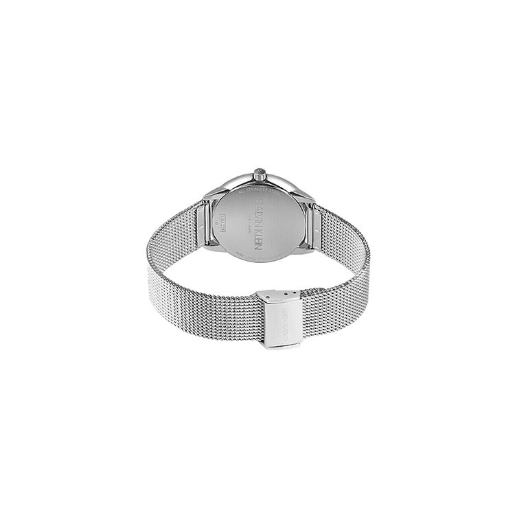 Calvin Klein Ck Quarz Uhr Quarzwerk Edelstahlarmband Silbernes Zifferblatt Klassischer Schweizer Stil Unisex Uhren K3M22126