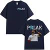 Rapper PLK Porträt Grafiken 100% Baumwolle Musik T-Shirt 2026 Neues Sommer Hip Hop Unisex Belüftend Kurzarmhemd Fan Geschenke
