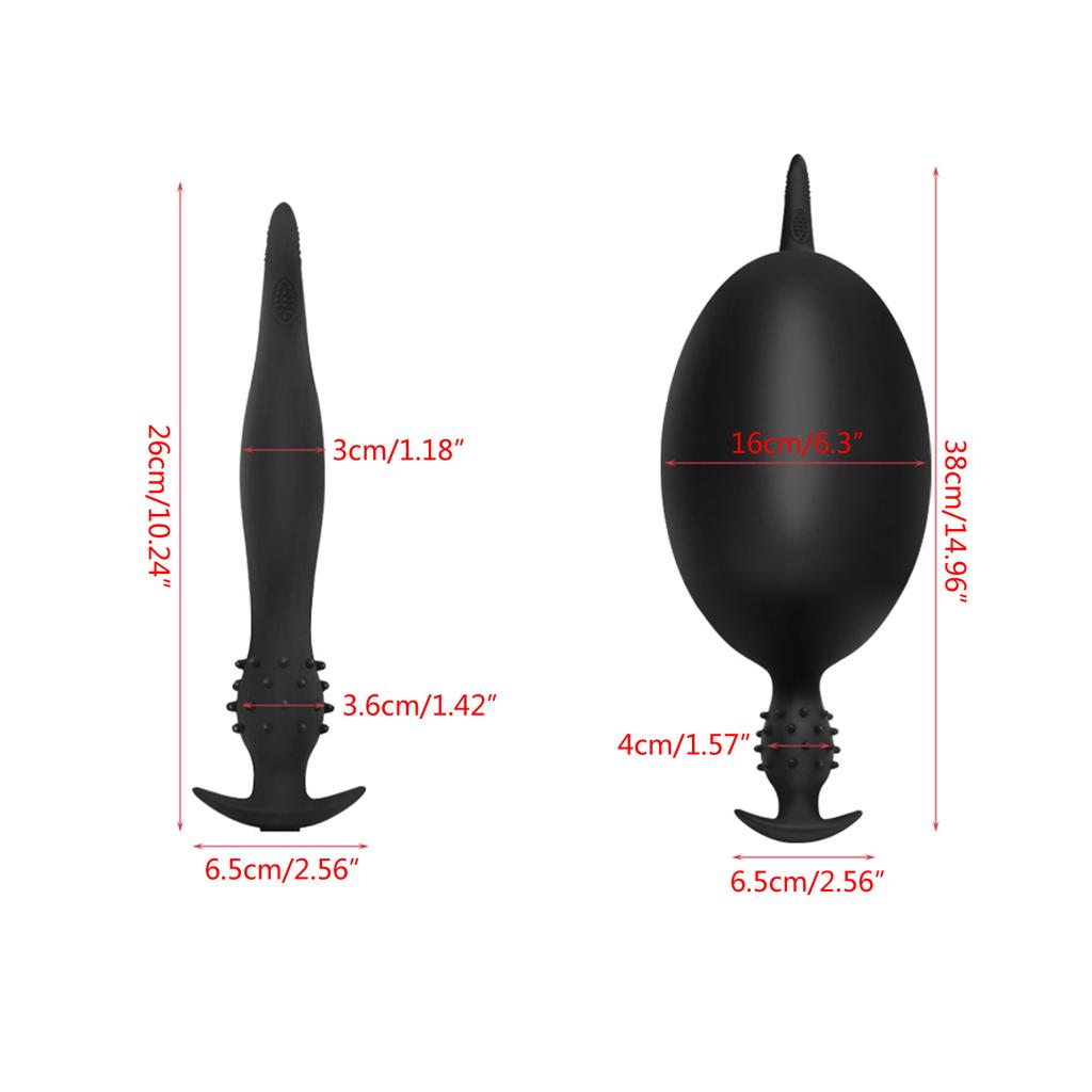 Inflatable Anals Plug Expandable Dildo Pump Butt Plug Prostate Massager Anals Dilator Bdsm Toy Adult Sex Toys for Couple