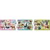 EPOCH Apollo Step Panorama Puzzle Animal Zoo 8/12/16 Pieces Kids Toy with Baseboard for Ages 3 and Up