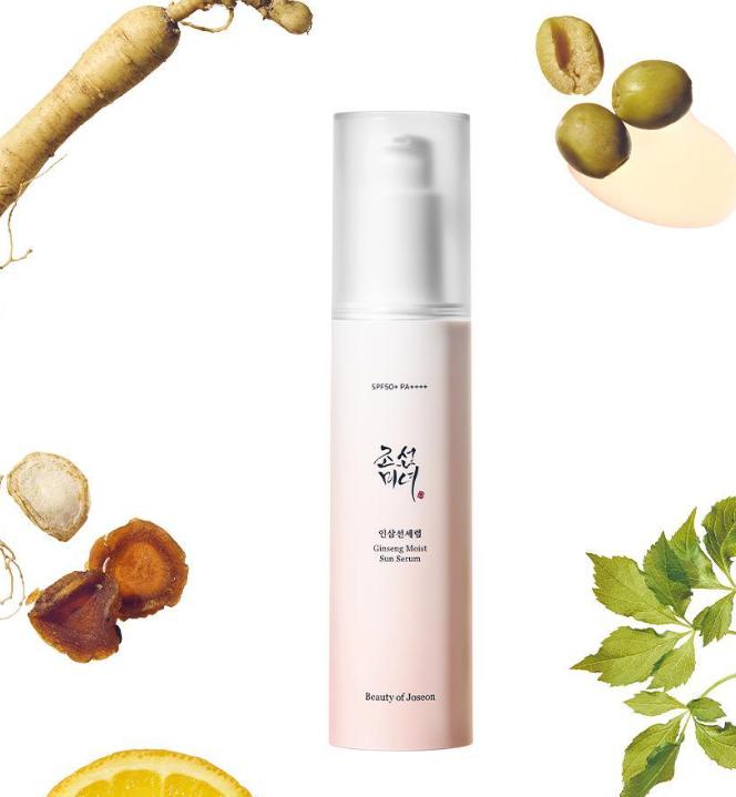 Beauty of Joseon Ginseng Feuchtigkeitssonnencreme SPF50+ PA++++ 50ml | Leichte Tägliche Koreanische Sonnencreme