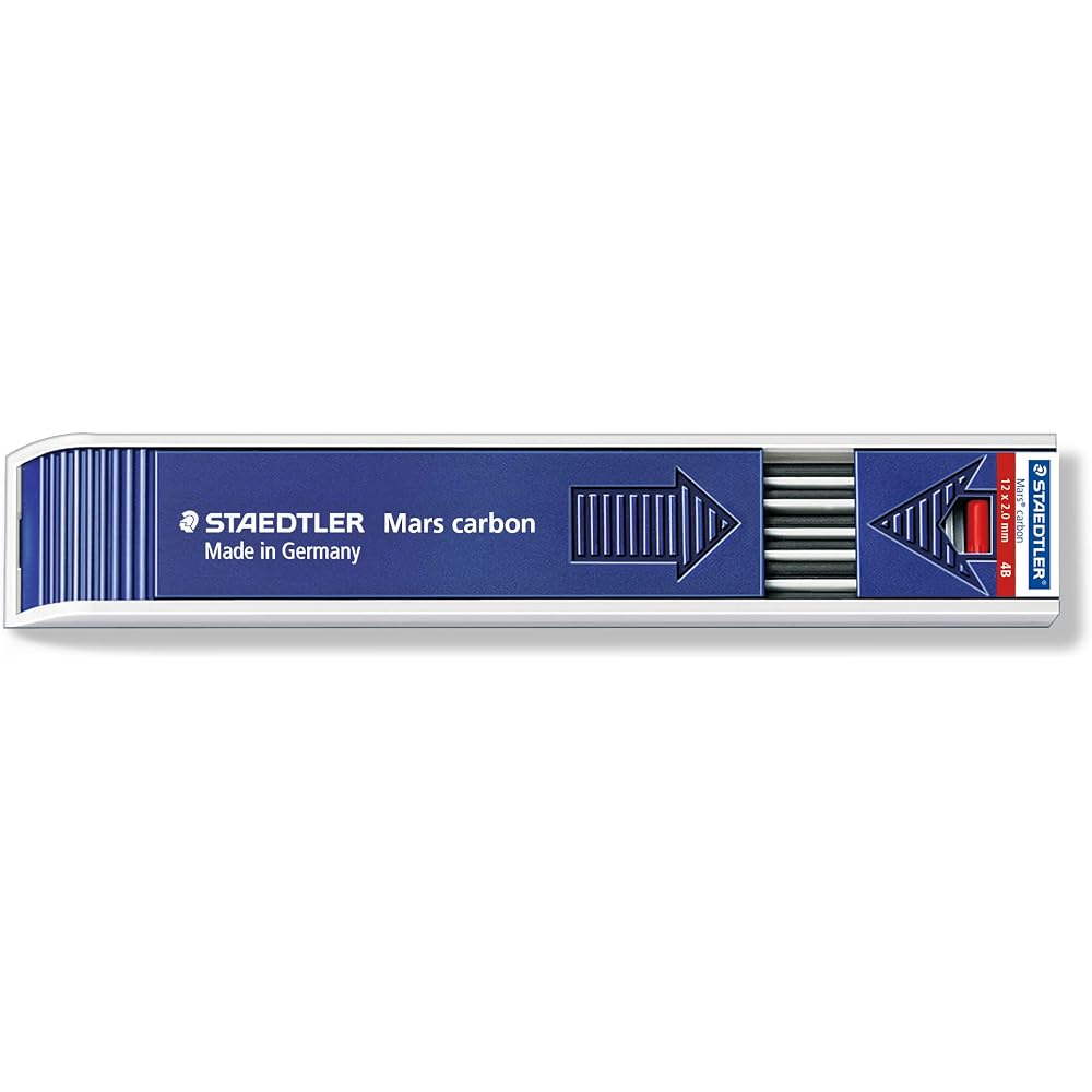 Staedtler Holder Malus Carbon 4B 12pcs 200-4B