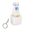 Kitten Keyboard Fidget Toy With Sound Led Lights And Clicker Keychain, Used To And Anxiety In