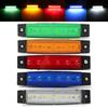 6 LED Truck Side Light Emergency Lorry Trailer Marker Lights 24V Indicator Warning Lamp Signal Led Lights Car Waterproof Lamps
