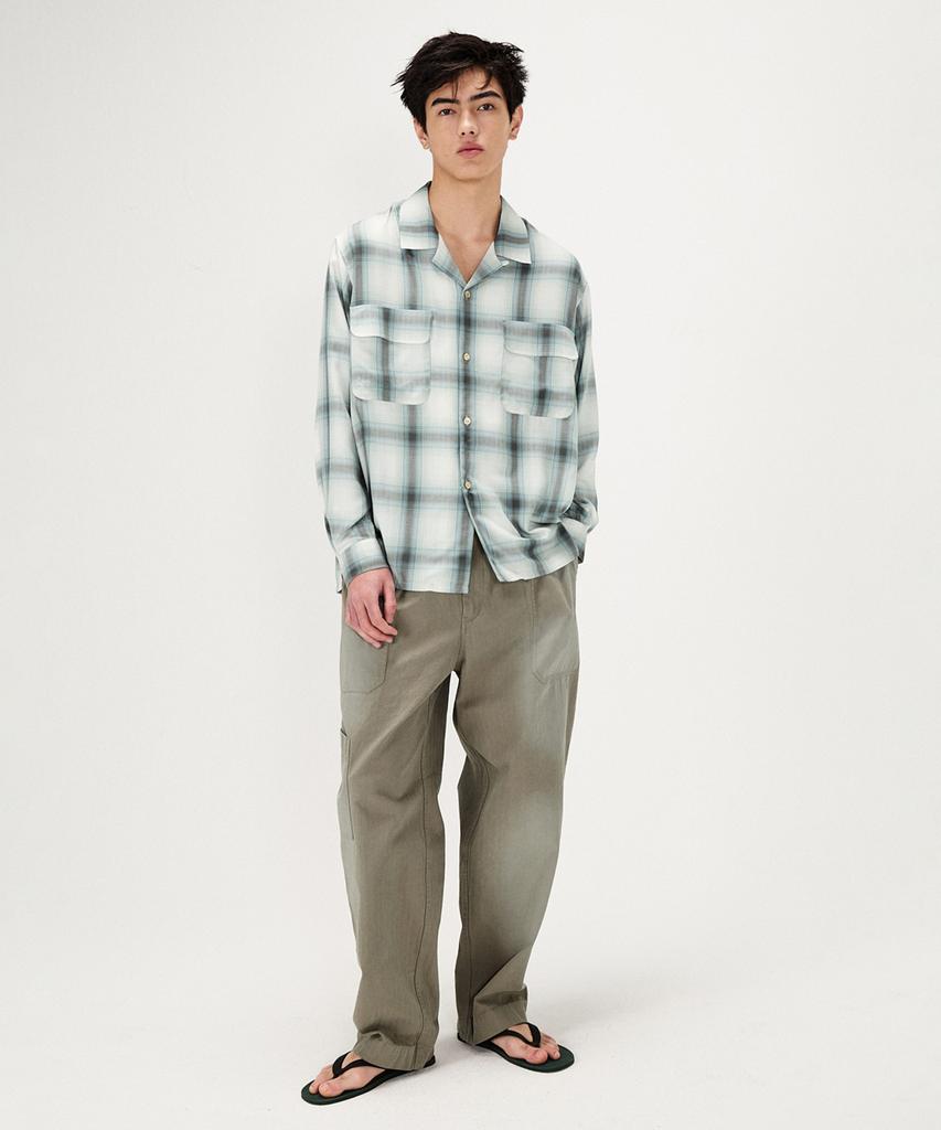SHIRTER Bleached Usaf Hbt Pants (Beige)
