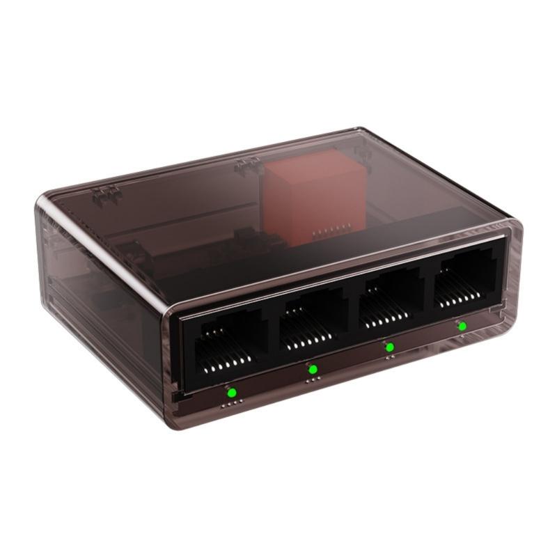 

5 Port Ethernet Switcher 10/100/1000Mbps Gigabit Networking Switcher Adapter Duplex Internet Splitter Ethernet Intelligent Switcher 1