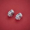 Sterling Silver 999 Pixiu Beads: Pure Silver Spacer Beads for Wealth Attraction and DIY Jewelry Accessories.