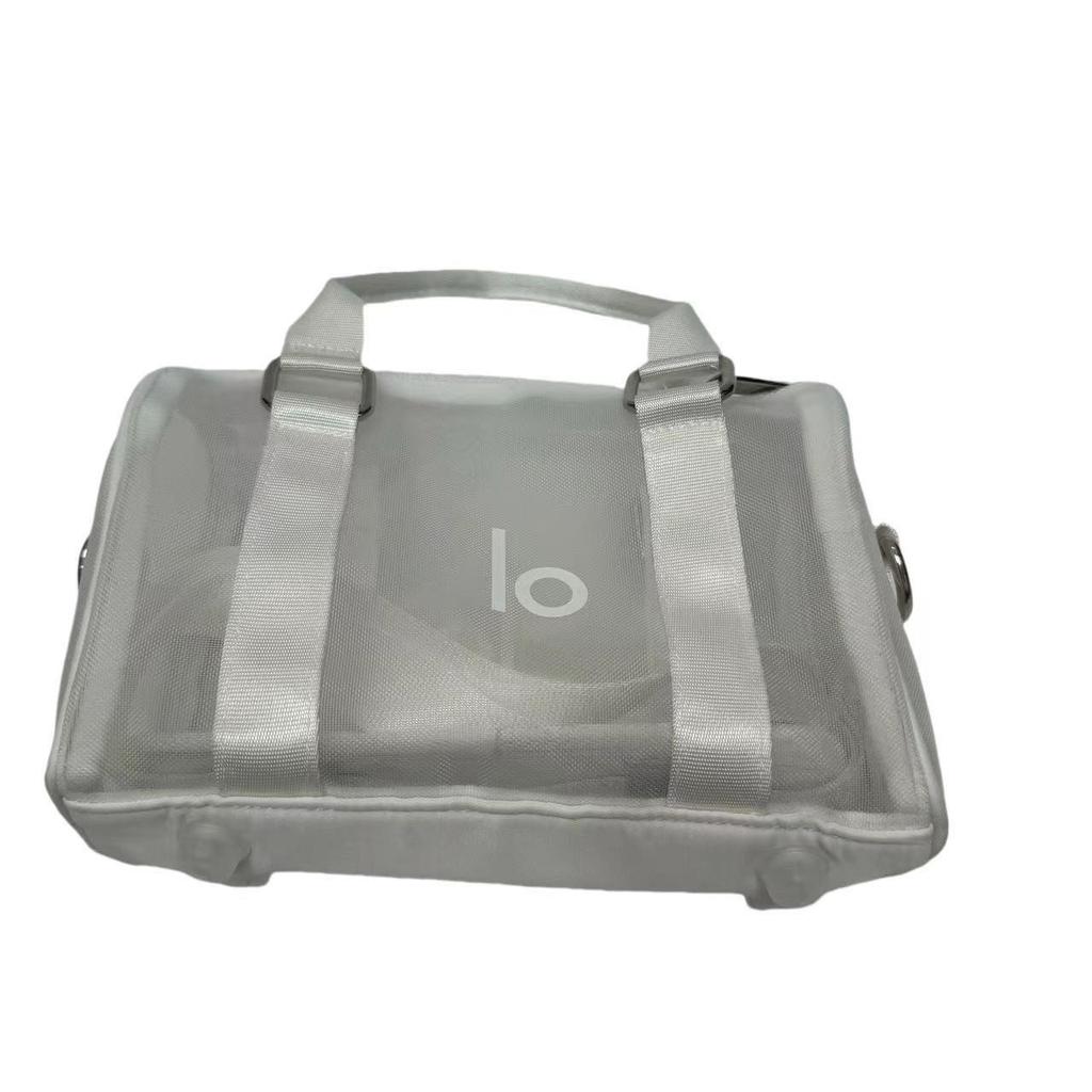 Alo Transparent Quick-Dry Mesh Tote: Travel, Yoga, Fitness & Beach Shoulder Bag