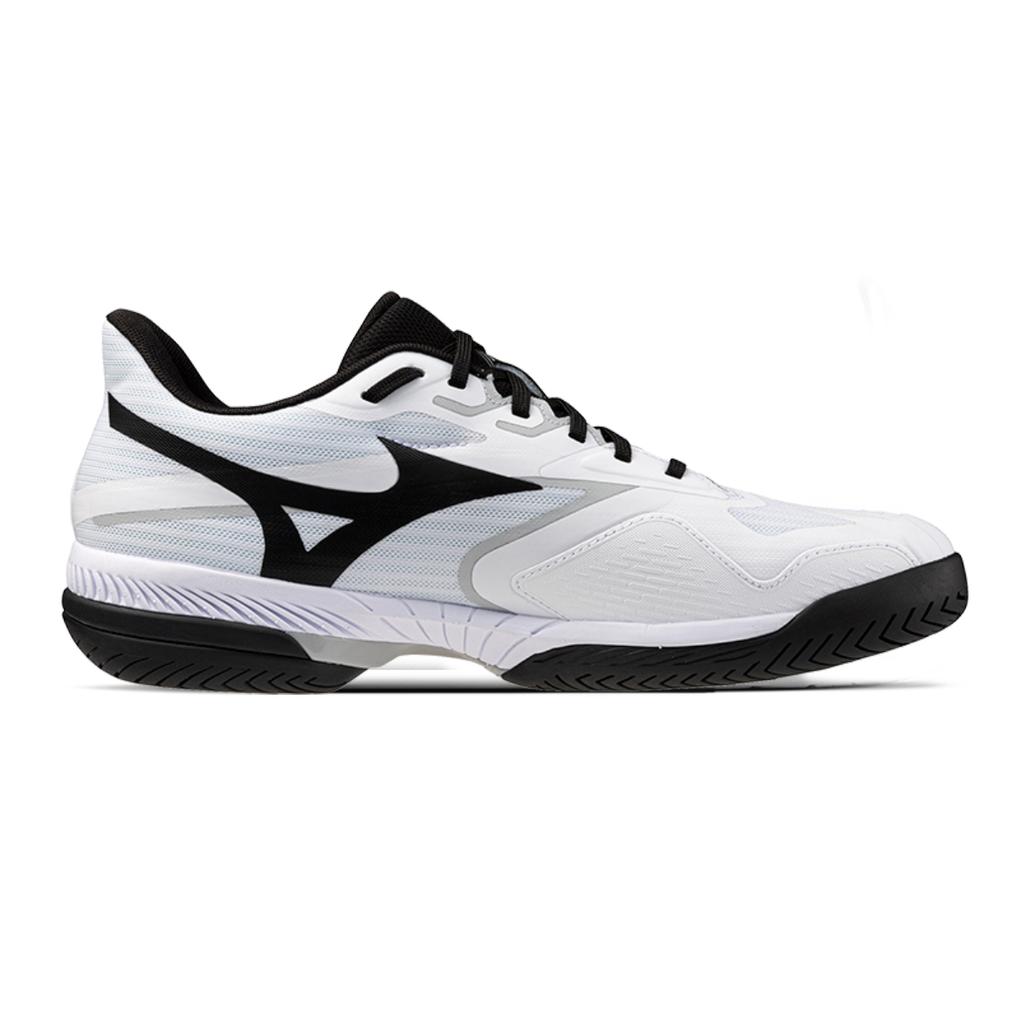Mizuno Wave Exceed Court Ac Stylish Non-Slip Durable Lightweight Low-Top Tennis Shoes Unisex Sneakers White Black 61GA251809