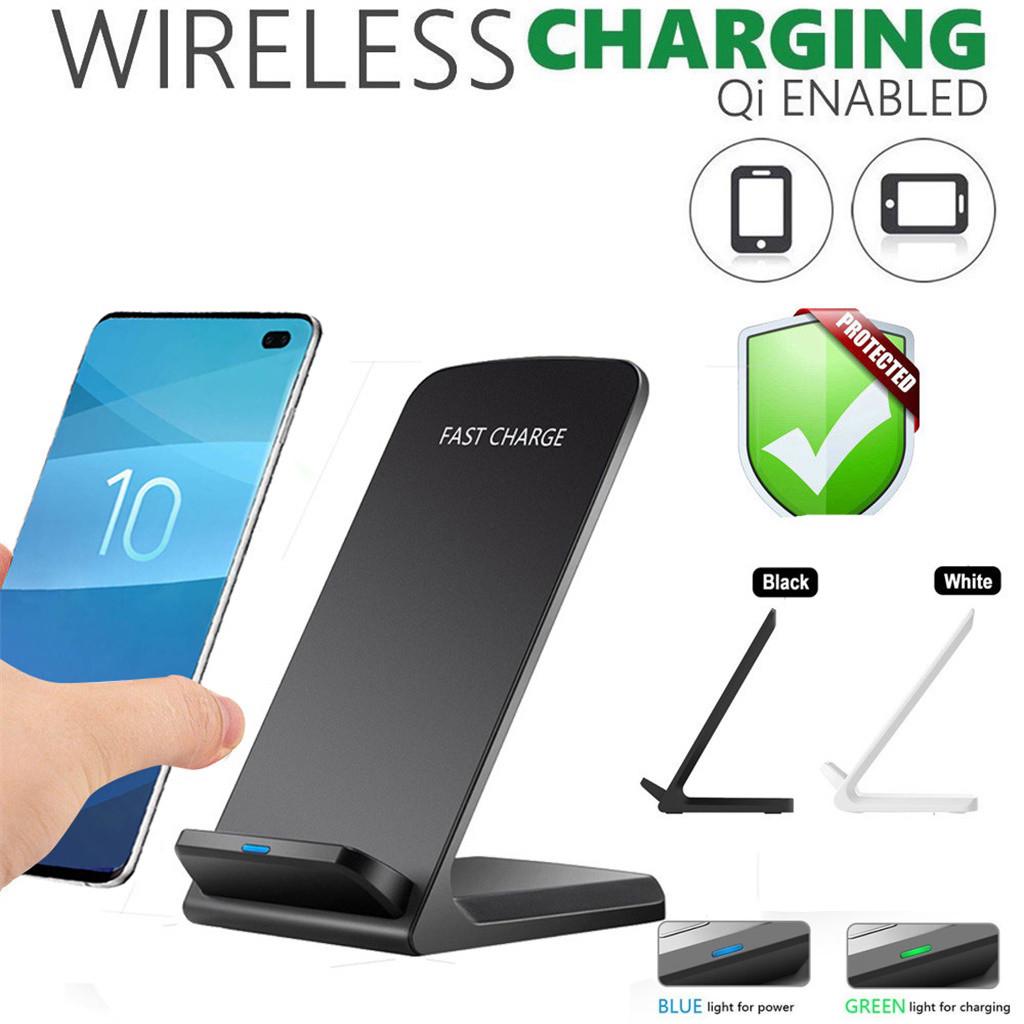 10 W Qi Wireless Fast Charger Charging Pad Stand Dock   S10 S10+