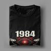 Unisex Stor Bror Ser Dig 1984 T-shirts Rena Bomullskläder Vardagliga Kortärmade Rundhalsade T-shirts Ny Ankomst T-shirt