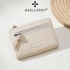 Women's Thin Soft Leather Zipper Coin Purse - Multi-functional, High-end Feel Wallet