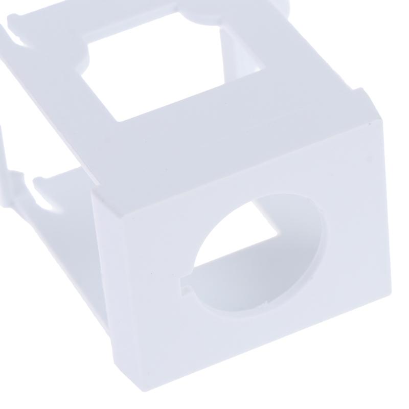 22Mm Guide Rail Mounting Bracket Protective Cover For 22Mm Push Button Switch Indicator Light Knob Emergency Buttons Stop Base