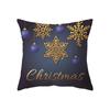 Christmas Theme Christmas Tree Decoration Printed Pattern Polyester Cushion Cover Home Living Room Sofa Decoration Pillowcase