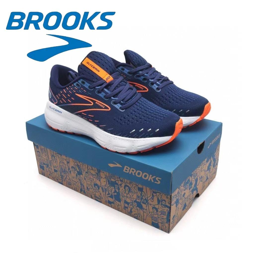 

Новые мужские повседневные кроссовки Brooks Glycerin 20, кроссовки для бега, удобные, амортизирующие, для спортивных тренировок, профессиональные кроссовки для бега 40