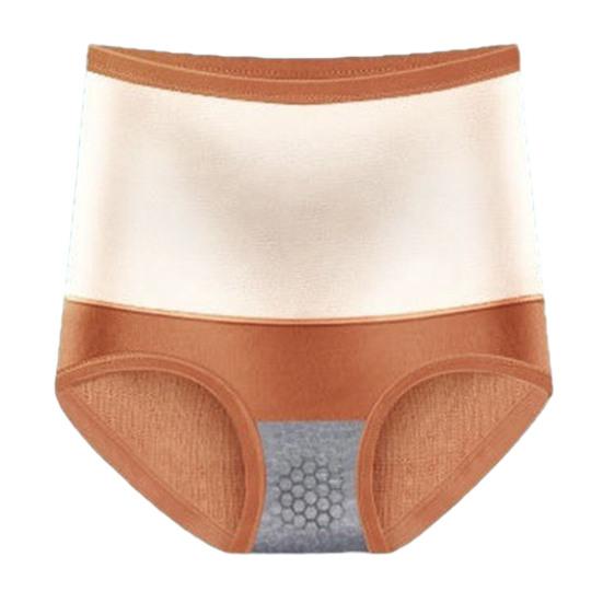 

Женские трусы, утолщенные плюшевые, теплые, на талии, с защитой матки, с высокой талией, с контролем живота, эластичные, мягкие, однотонные, антисептические женские трусы, трусы XL