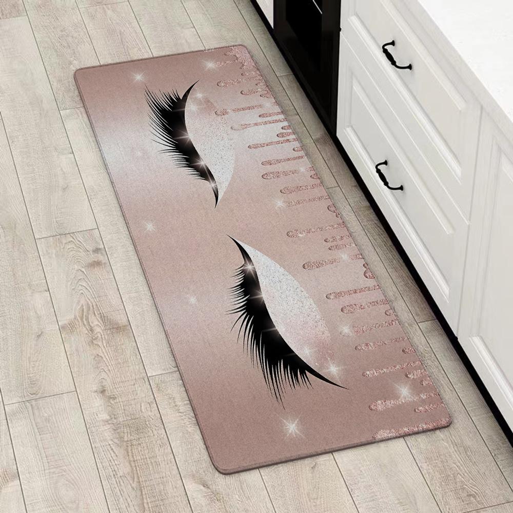 Entrance Front Door Doormat Eyelash Decorative Non-slip Kitchen Rug Living Room Rugs Balcony Bathroom Foot Mat Floor Mats Carpet