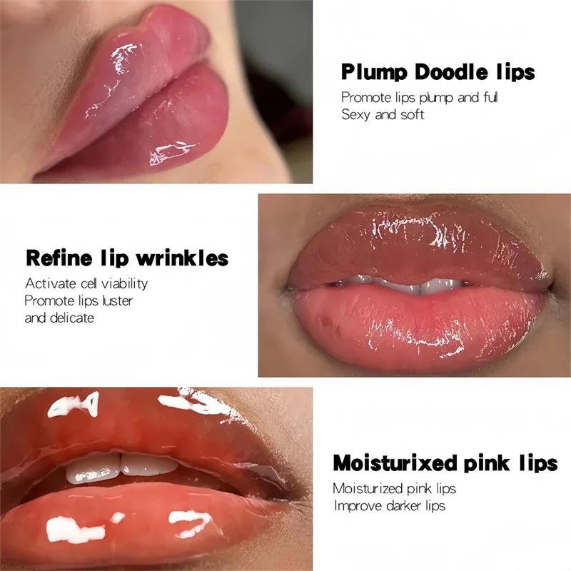 Glow Tulip Lip Plumper Spicule Plumping Lip Shot Extreme Lip Plumper Gloss Extreme Volume Serum Oil Sexy Beauty Makeup Korean
