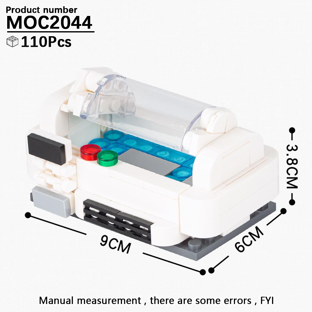 

MOOXI Movie Space Wars Scenario MOC Model Bricks DIY Diorama Adults Children Toys Building Block Sets Montessori Gift Decoration