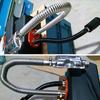 120cm Car Heater Exhaust Pipe Air Diesel Parking Heater Exhaust Hose Line Stainless Steel Flexible Fuel Tank Diesel Gas Vent