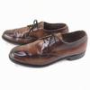 70s-80s Vintage Made In USA J.C. Penney U-Tip Goodyear Welted Business Shoes Brown Size 8.5D 26.0-26.5 Men's(USED)