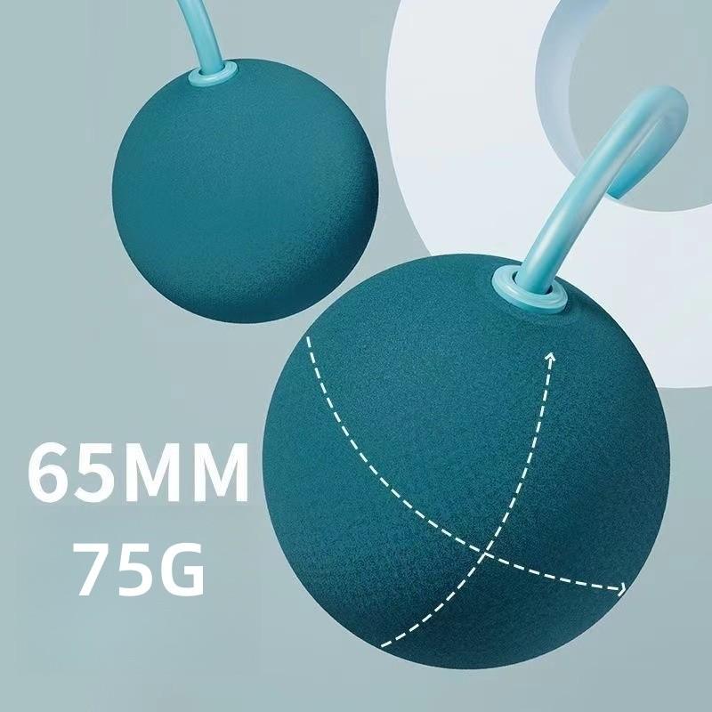 6.5M 1 PairsLarge Ball Gravity Cordless Jump Rope Calorie Fitness Weight Loss Exercise Load Burning Fat Slimming Jump Rope Exercise Tool