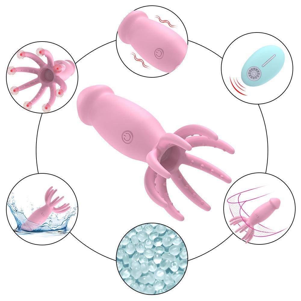 Octopus Style Jump Egg Female Vibrating Masturbator Vagina Balls