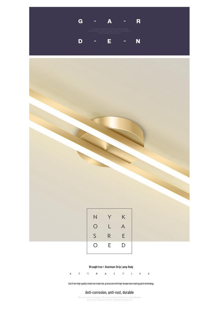 Modern Minimalist LED Hallway & Corridor Ceiling Light