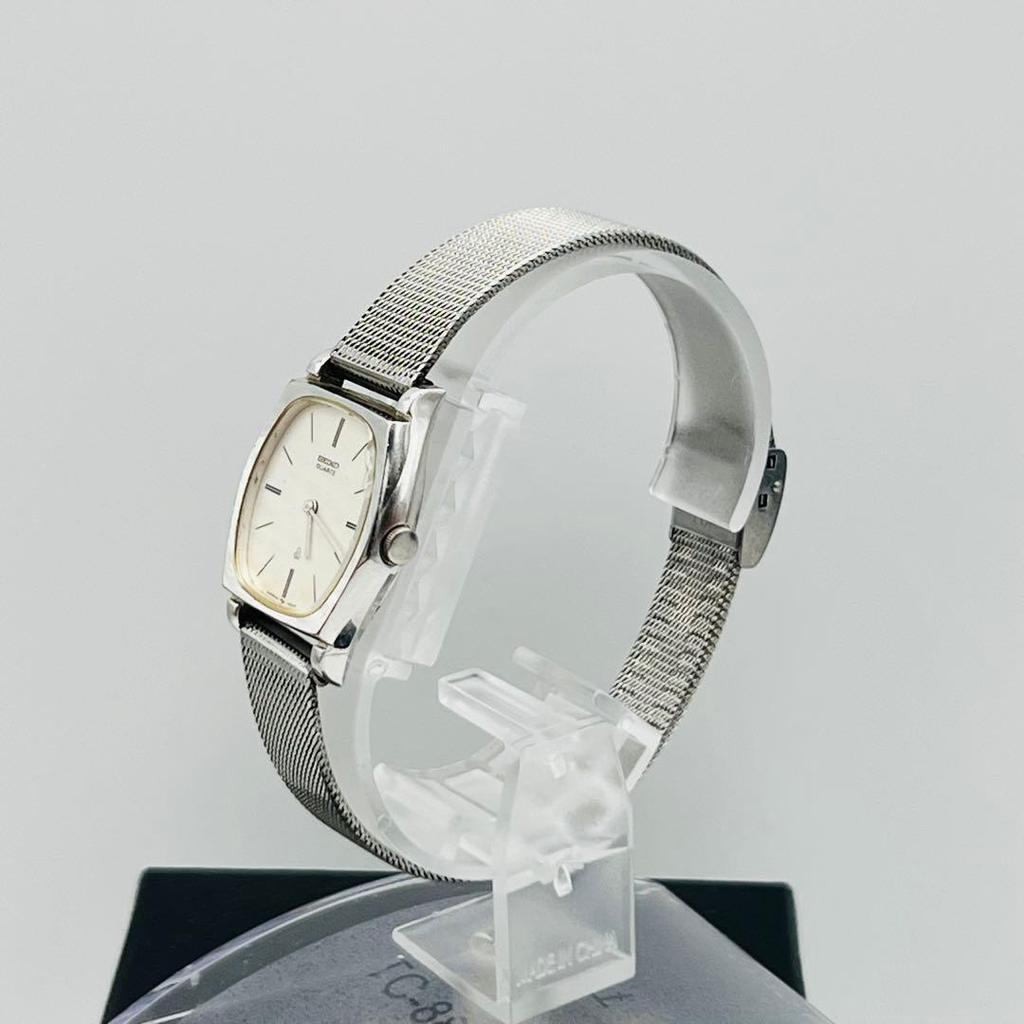 [USED]SEIKO Quartz Vintage Dress Watch with Mesh Belt A5 [Working Condition]