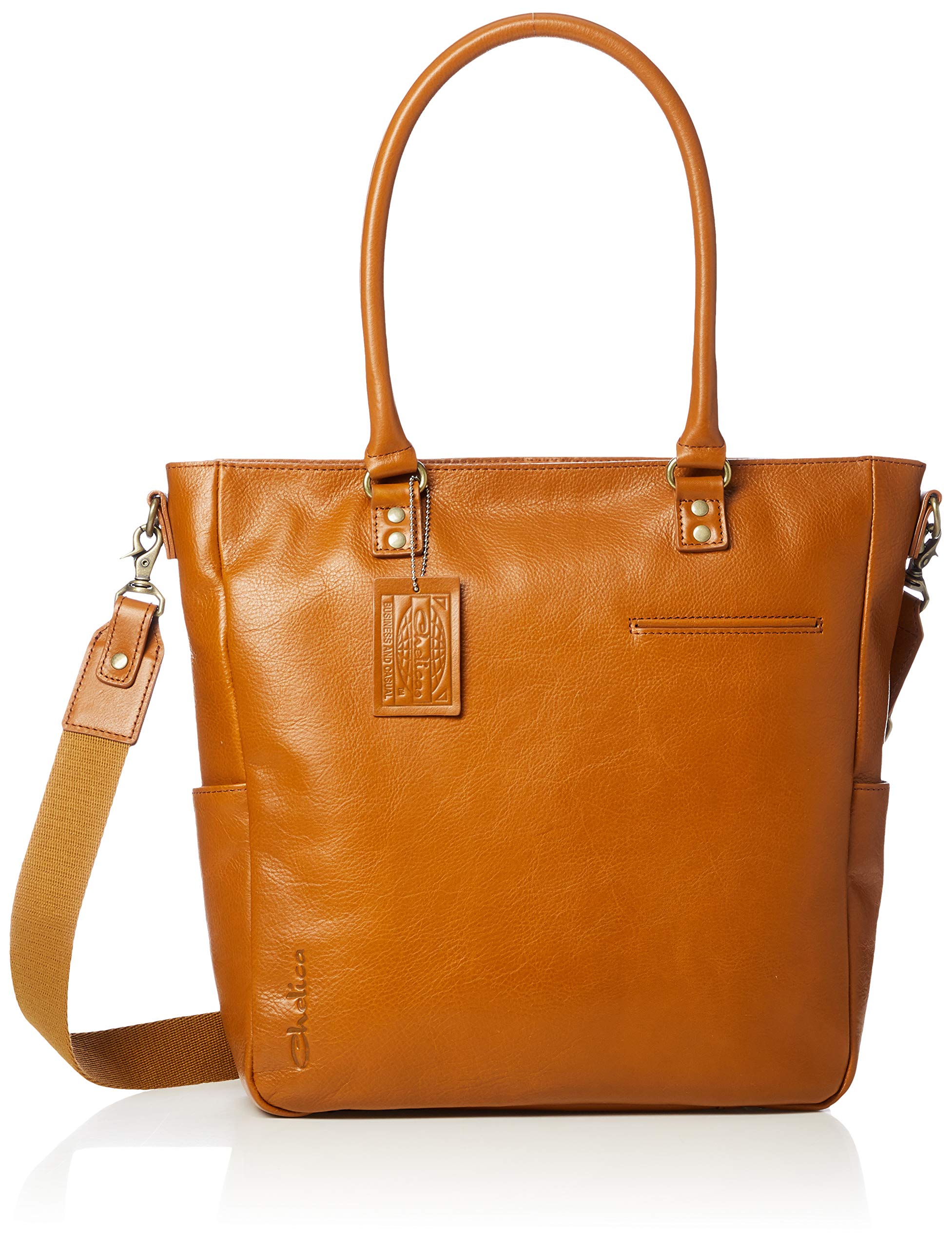 

Genuine leather tote bag SMALLER ONE camel [Cherica] верблюд