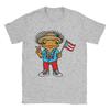 Bad Bunny Puerto Rico Coqui Frog Boricua Puerto Rican Flag Taino  Cotton T Shirt For Men TShirts Tee Shirt Oversize Clothes