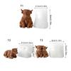 Yak Animal Silicone Molds Food Grade Silicone Mould for Resin Casting Handmade Soap Making Candle Gypsum Statue Ornament