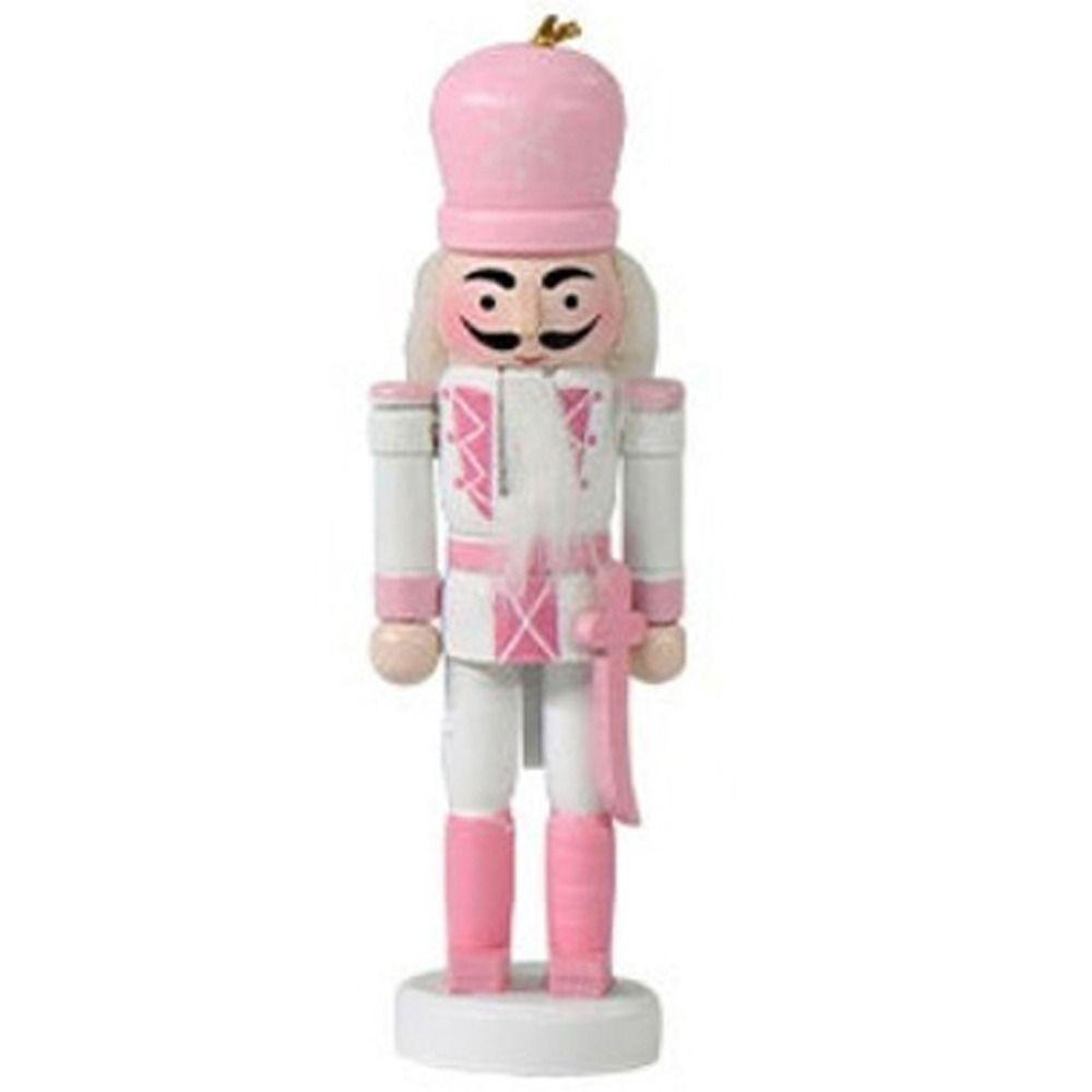 5PCS Vintage Soldier Doll Handicraft Handcraft Figurine Christmas Nutcracker  Desktop Decoration