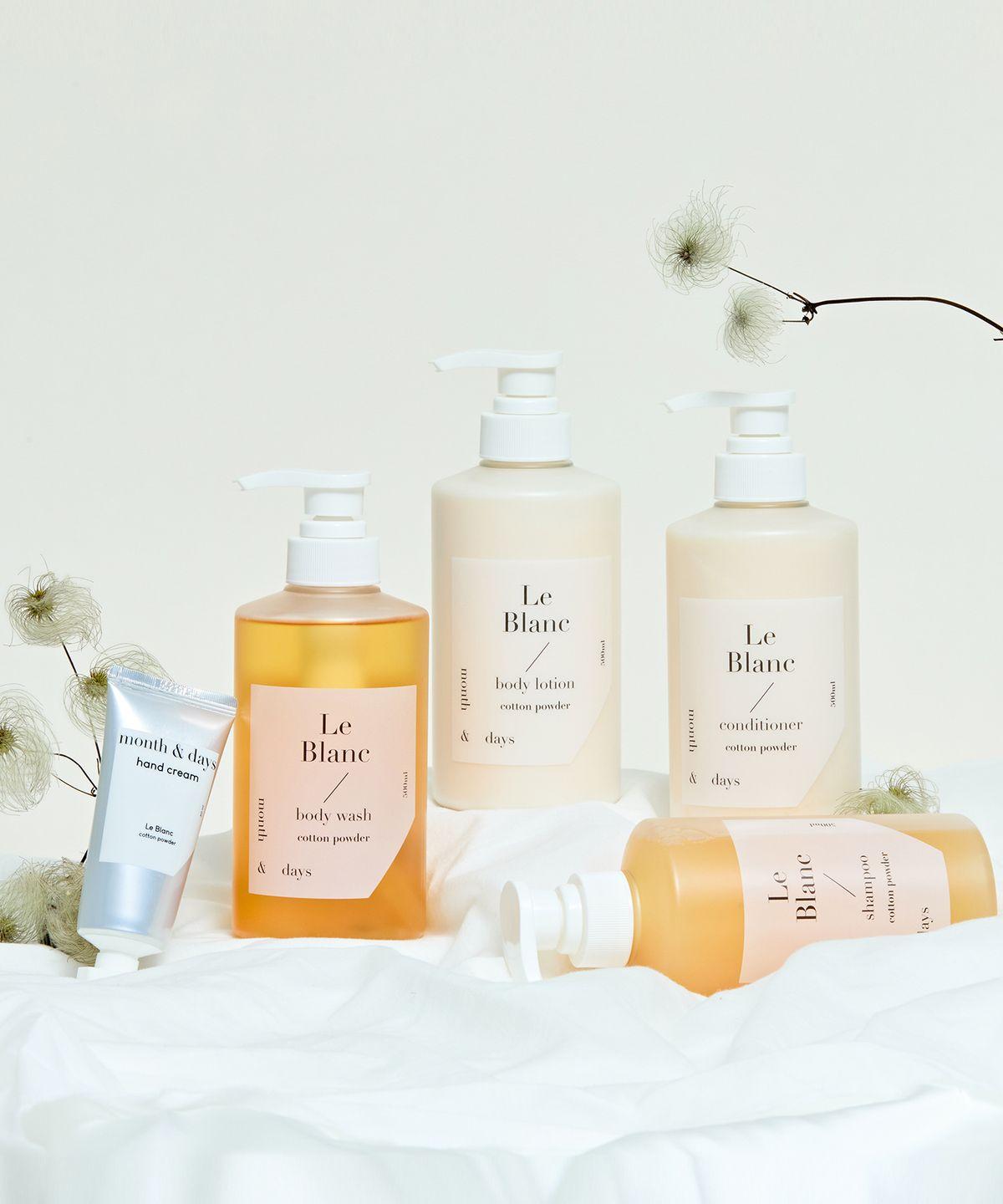 [4 SET] Perfume Care Shampoo + Conditioner + Body Lotion + Body Wash 500ml (Total 2L) (Select 1 of 5) Linden (Lime and Basil scent)