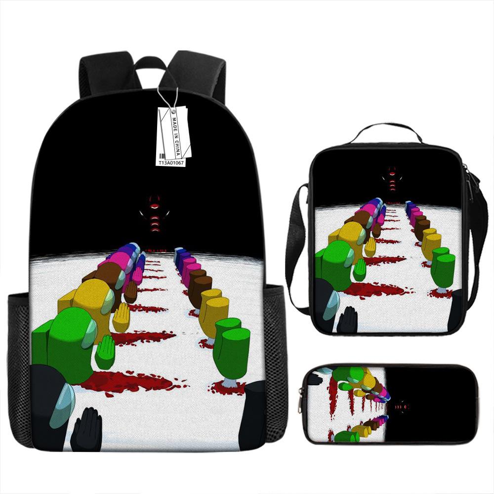 Our Middle School Student Schoolbag Cartoon Schoolbag Children's Backpack Satchel Animation