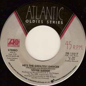 

7inch Record SISTER SLEDGE - He s The Greatest Dancer / We Are F OS13217 Atlantic US Soul/Funk Used