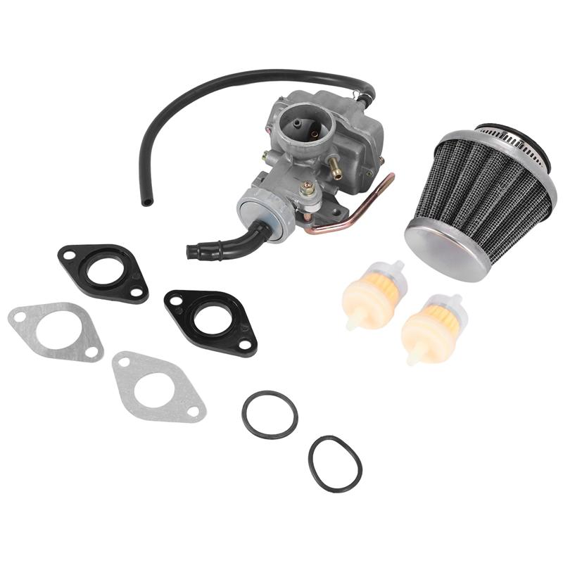 A28G-PZ20 Carburetor For 50Cc 70Cc 90Cc 110Cc 125Cc 4 Stroke Engine ATV Utvs Honda CRF50F CRF80F XR50R With Air Fuel Filter